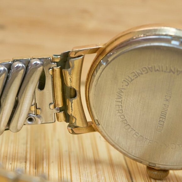 Vintage 60s ELGIN Manual Wind Watch, Gold Tone, Working - Picture 7 of 12